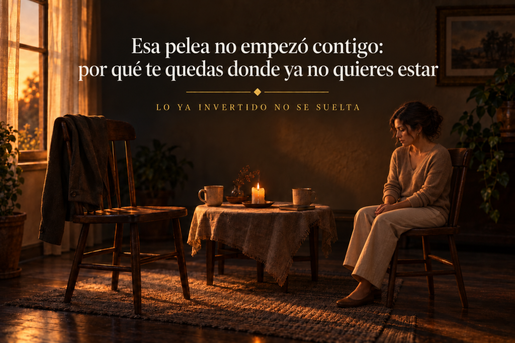 Esa pelea no empezó contigo: por qué te quedas donde ya no quieres estar — Constelaciones Familiares en México